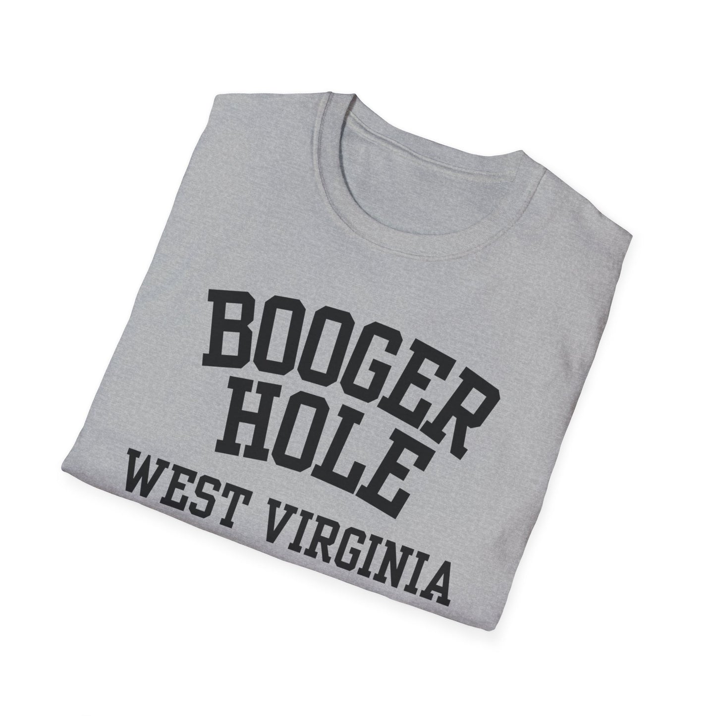 Booger Hole Funny City Name Shirt sarcastic tee unisex funny shirt novelty tshirt for adults retro city name shirt road trip souvenir shirt