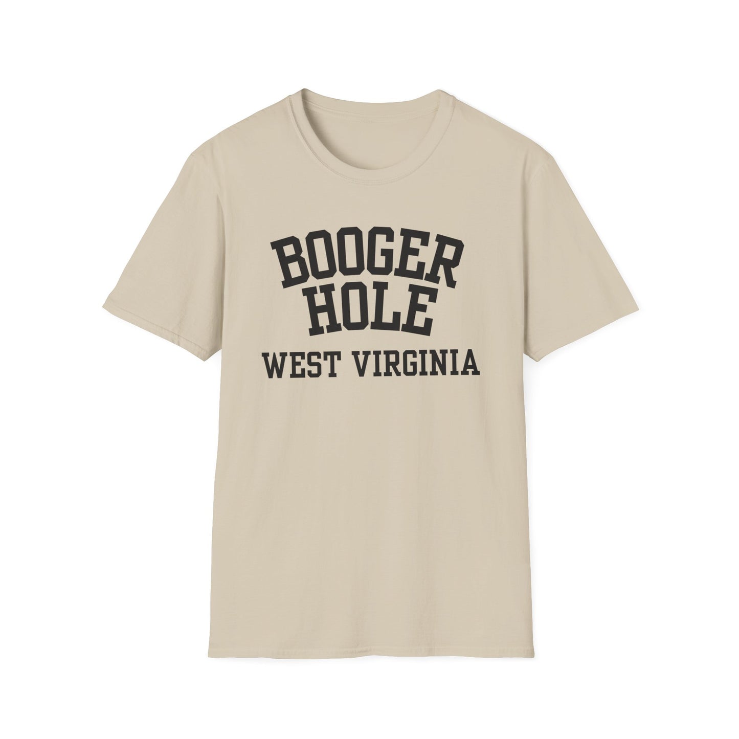 Booger Hole Funny City Name Shirt sarcastic tee unisex funny shirt novelty tshirt for adults retro city name shirt road trip souvenir shirt