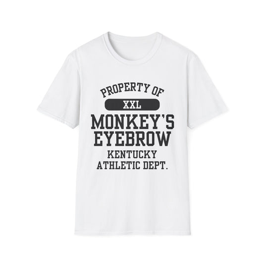 Monkey's Eyebrow Funny City Name T-Shirt gift for travelers unisex funny shirt quirky town shirt custom city t-shirt novelty t-shirt for adults