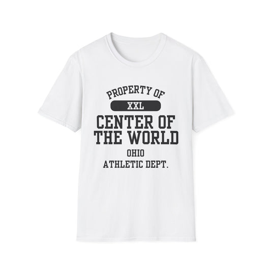 Center of the World Funny City Name T-Shirt sarcastic graphic tee unisex funny shirt hometown pride shirt custom city t-shirt retro city name shirt