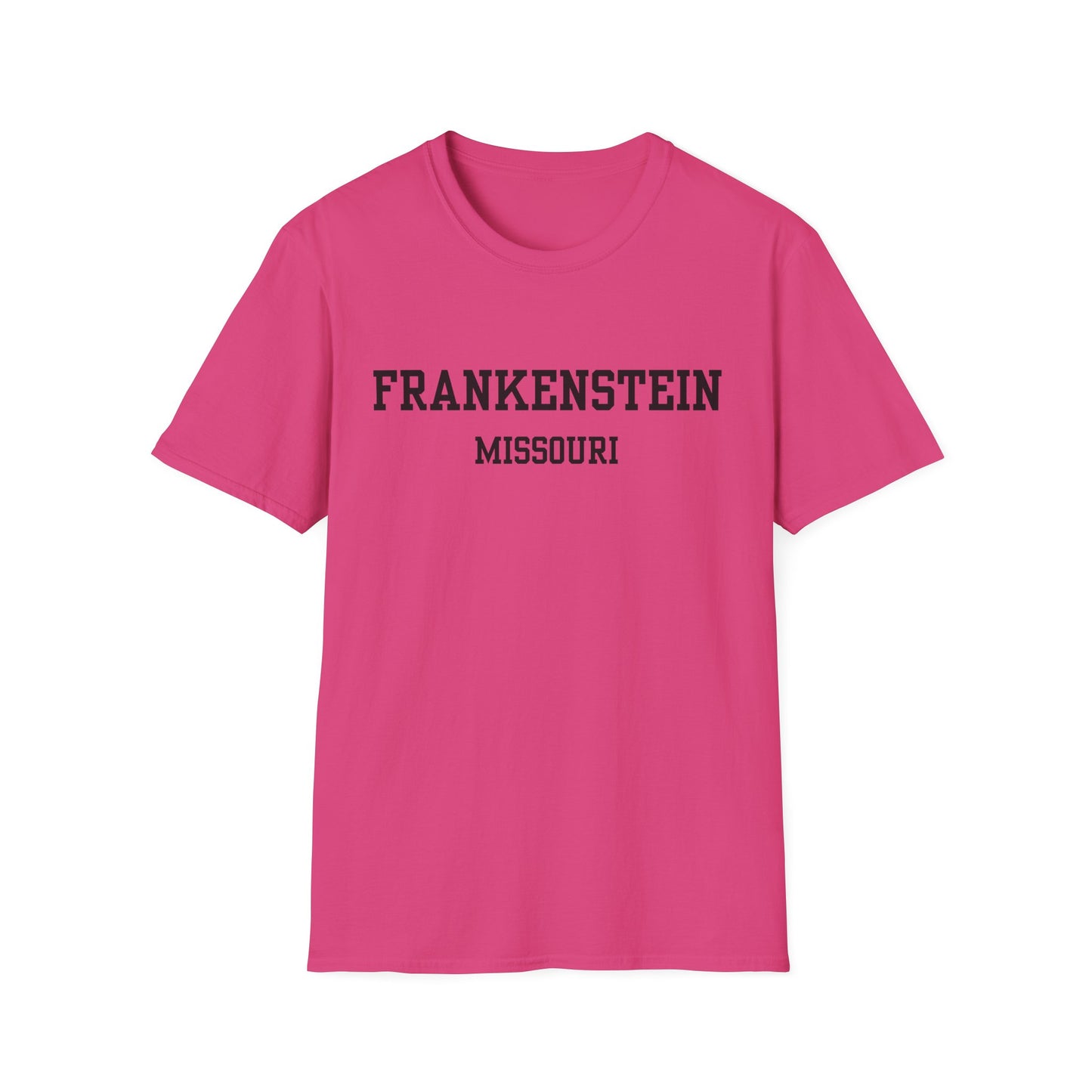 Frankenstein Funny City Name T-Shirt unisex funny shirt hometown pride shirt road trip souvenir shirt retro city name shirt gift for travelers