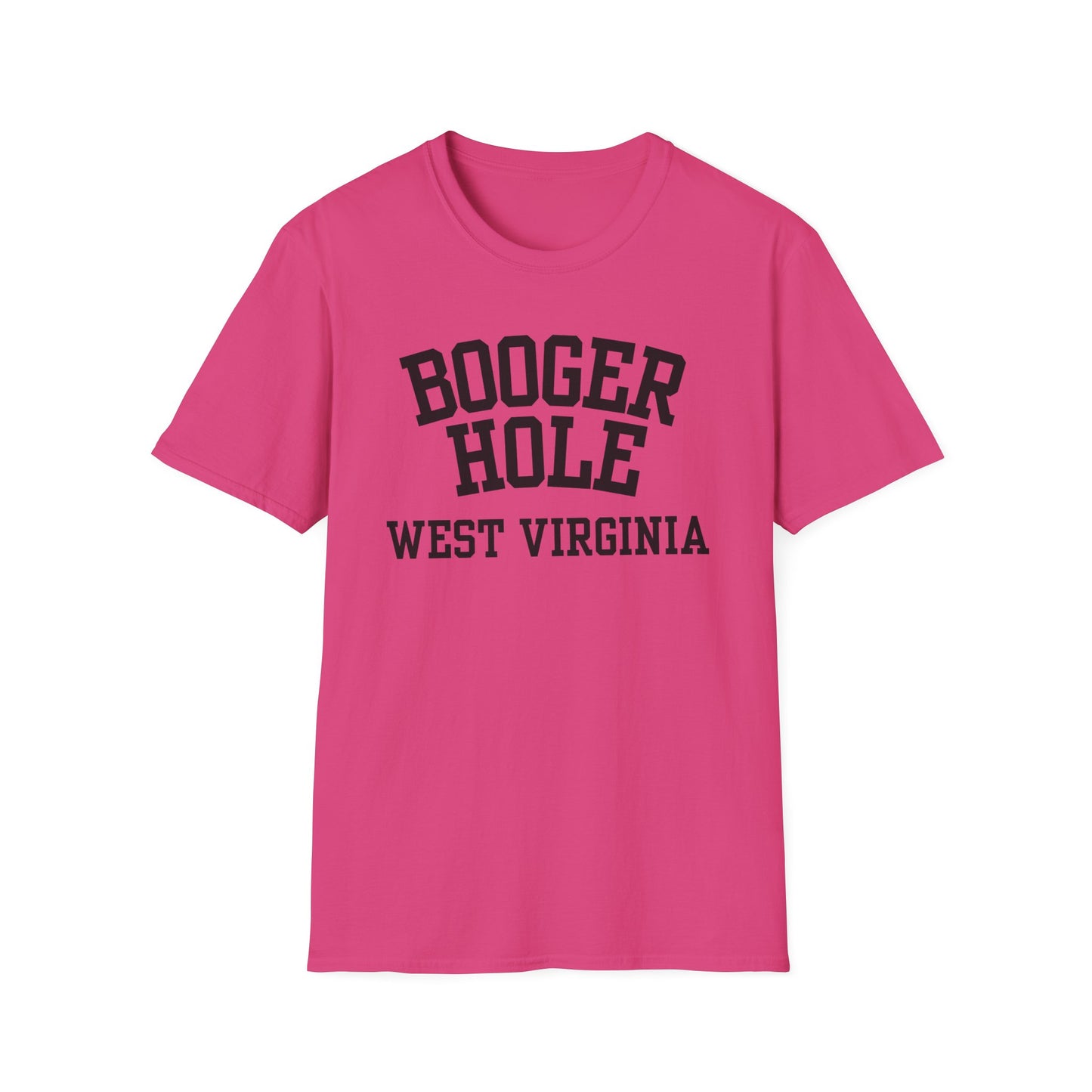 Booger Hole Funny City Name Shirt sarcastic tee unisex funny shirt novelty tshirt for adults retro city name shirt road trip souvenir shirt