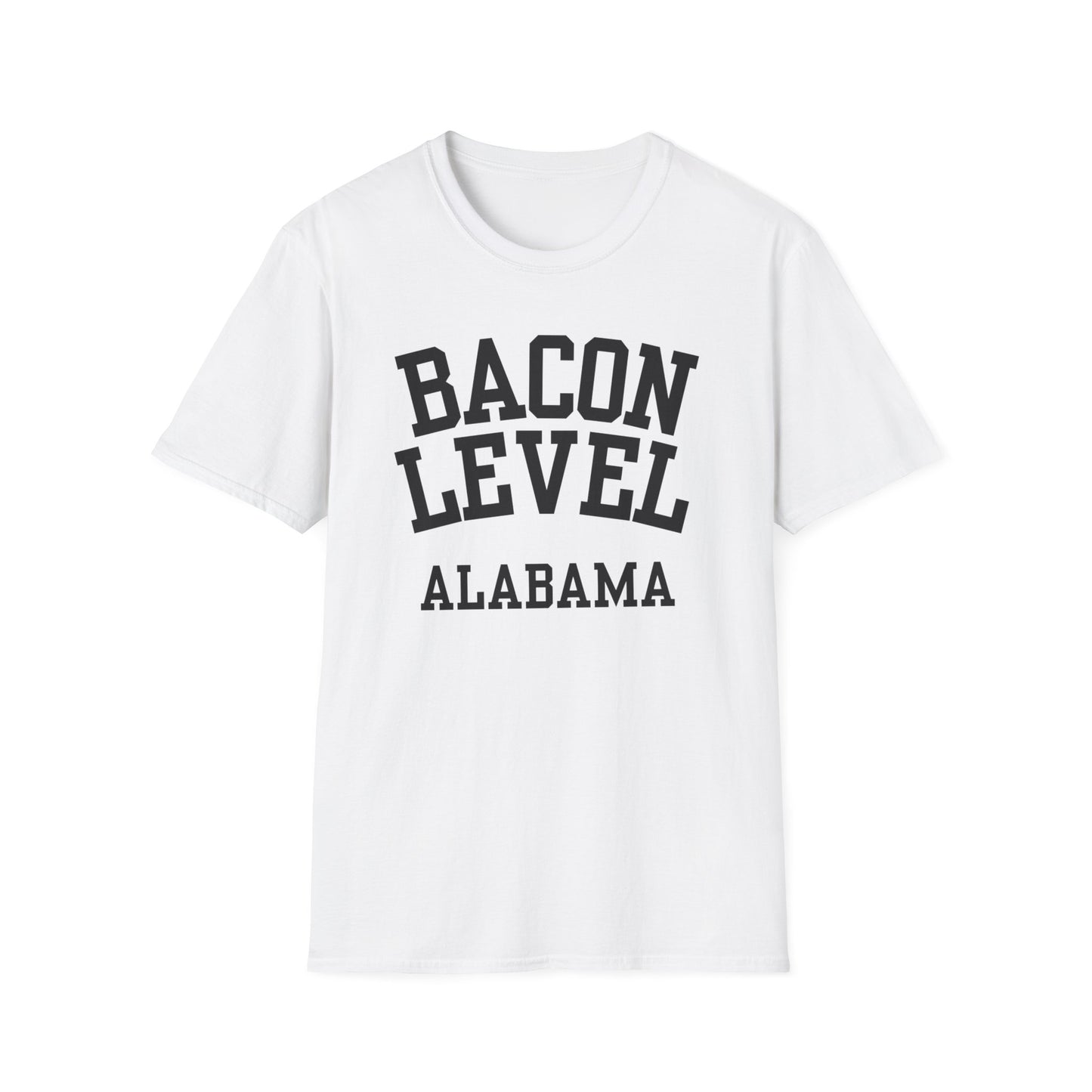 Bacon Level Funny City Name T-Shirt sarcastic graphic tee quirky town shirt funny city name shirt unisex funny shirt custom city t-shirt