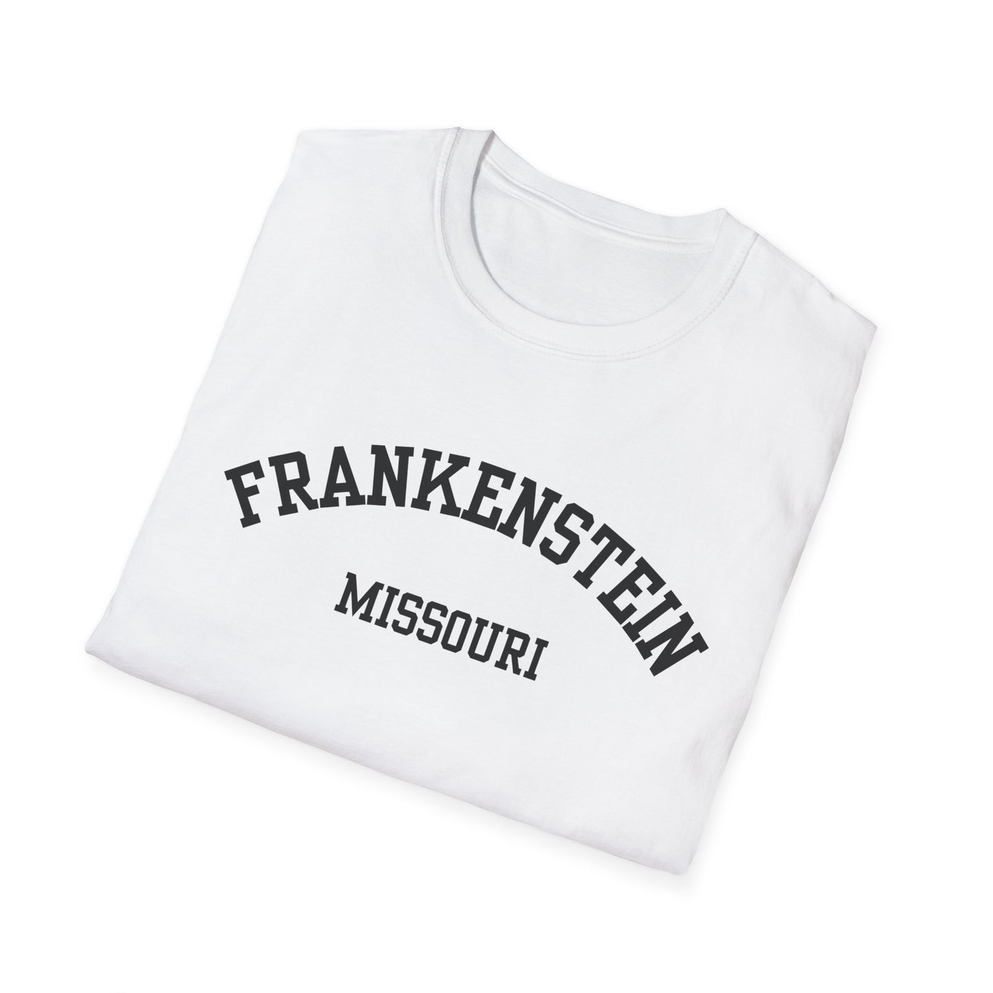 Frankenstein Funny City Name T-Shirt retro city name shirt novelty t-shirt for adults hometown pride shirt unisex funny shirt sarcastic graphic tee