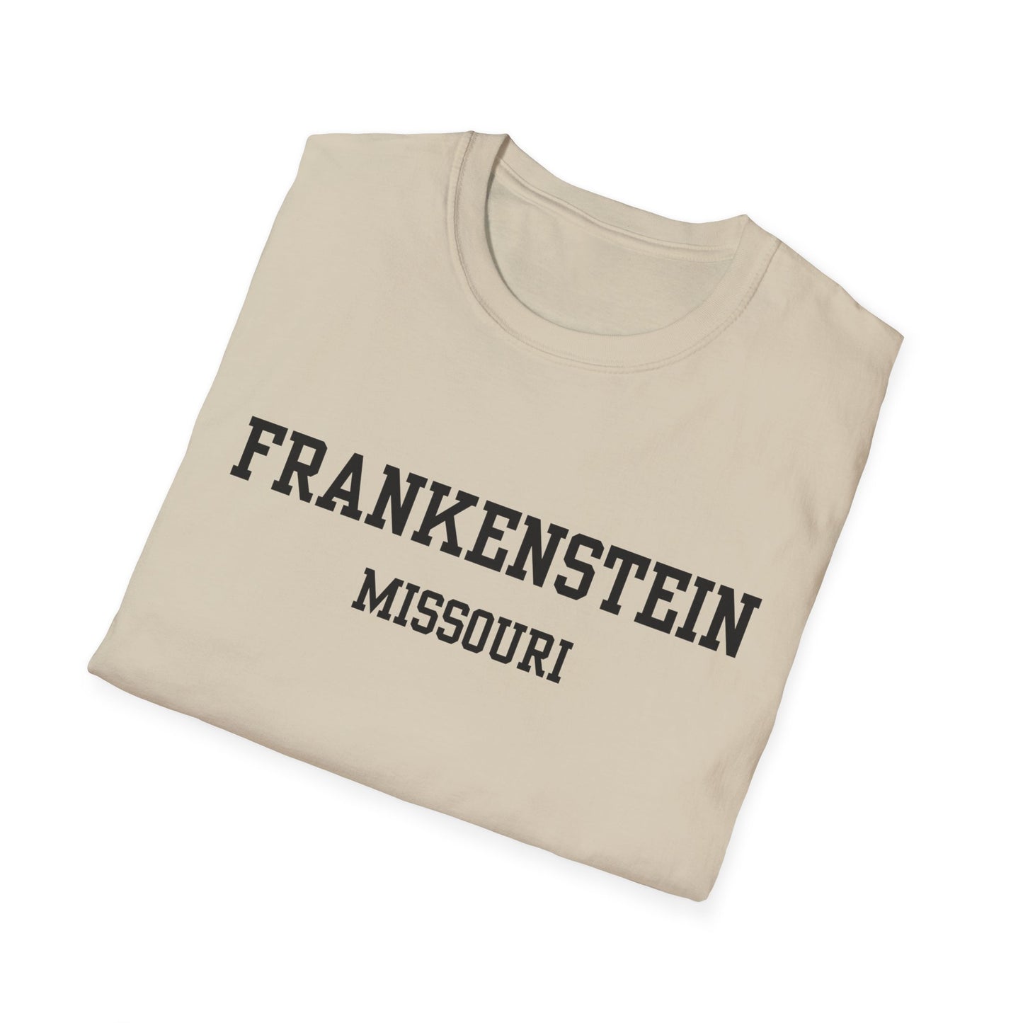 Frankenstein Funny City Name T-Shirt unisex funny shirt hometown pride shirt road trip souvenir shirt retro city name shirt gift for travelers