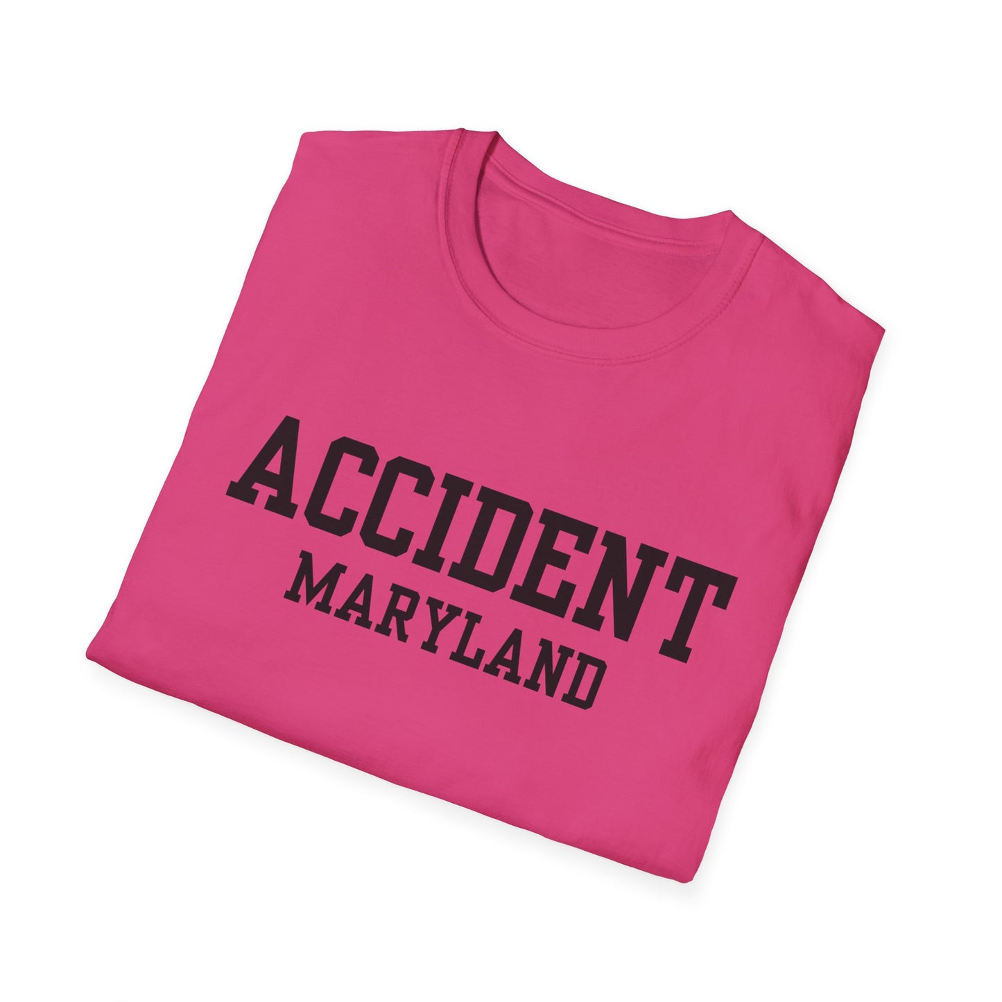 Accident Maryland Funny City Name T-Shirt unisex funny shirt quirky town shirt custom city t-shirt hometown pride shirt gift for travelers