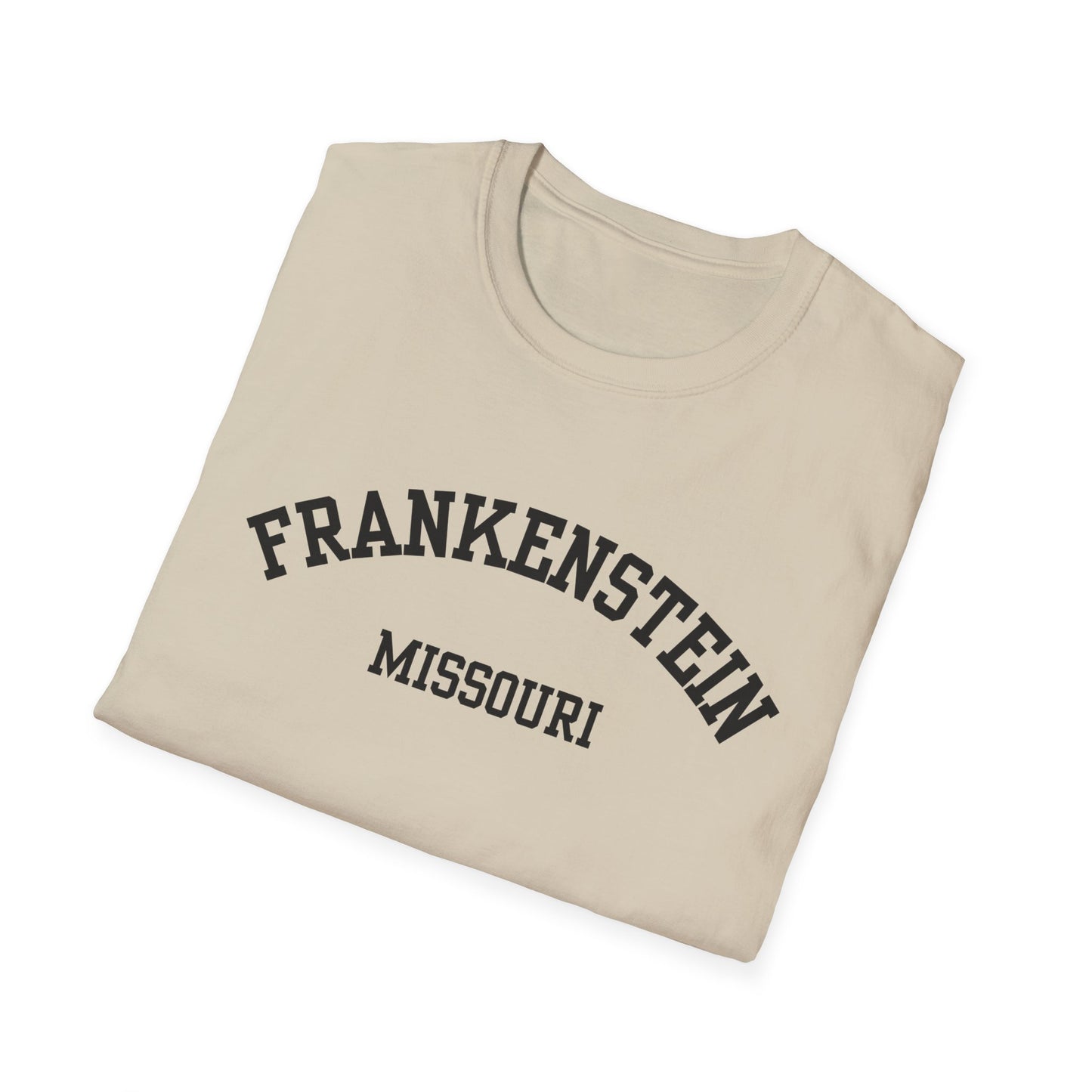 Frankenstein Funny City Name T-Shirt retro city name shirt novelty t-shirt for adults hometown pride shirt unisex funny shirt sarcastic graphic tee