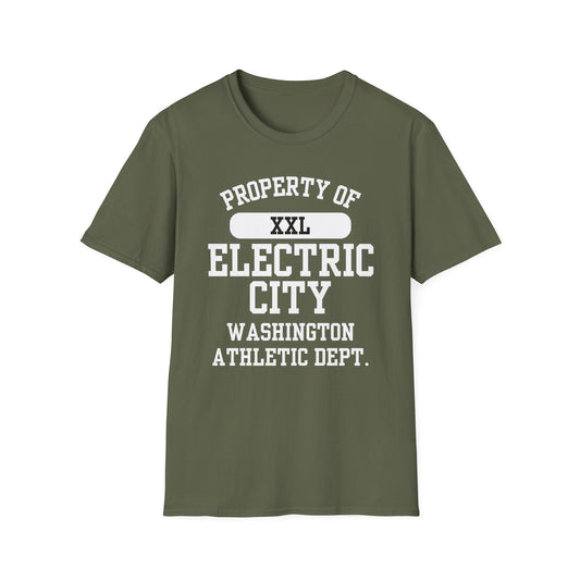 Electric City Funny City Name T-Shirt weird town shirt funny city name local pride tee hometown humor travel gift tee gag gift tee