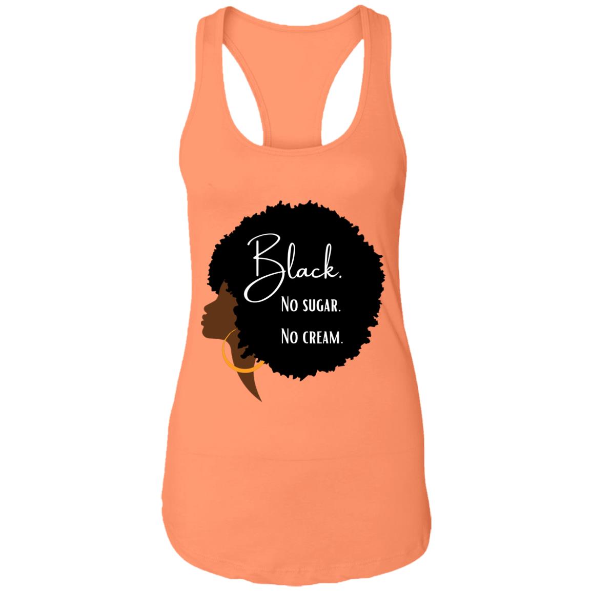 Cream Ladies Racerback Tank