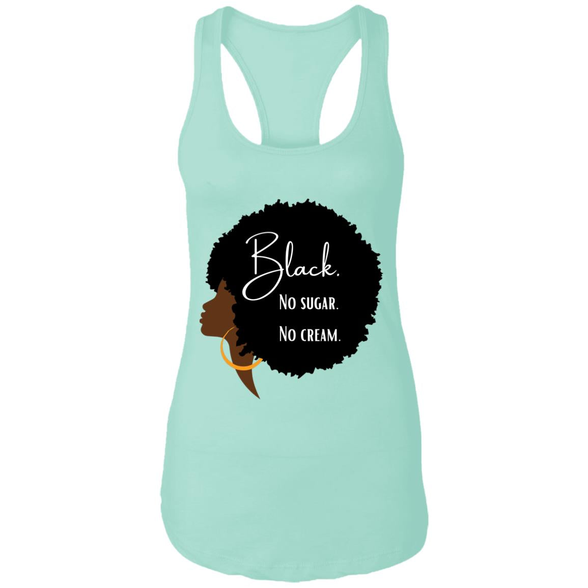 Cream Ladies Racerback Tank