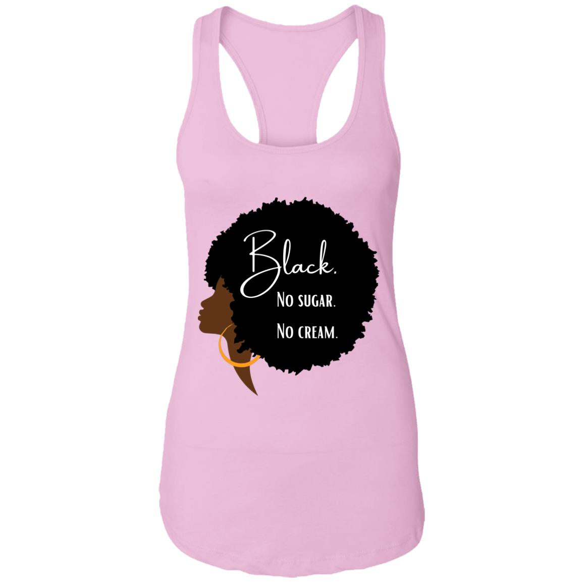 Cream Ladies Racerback Tank