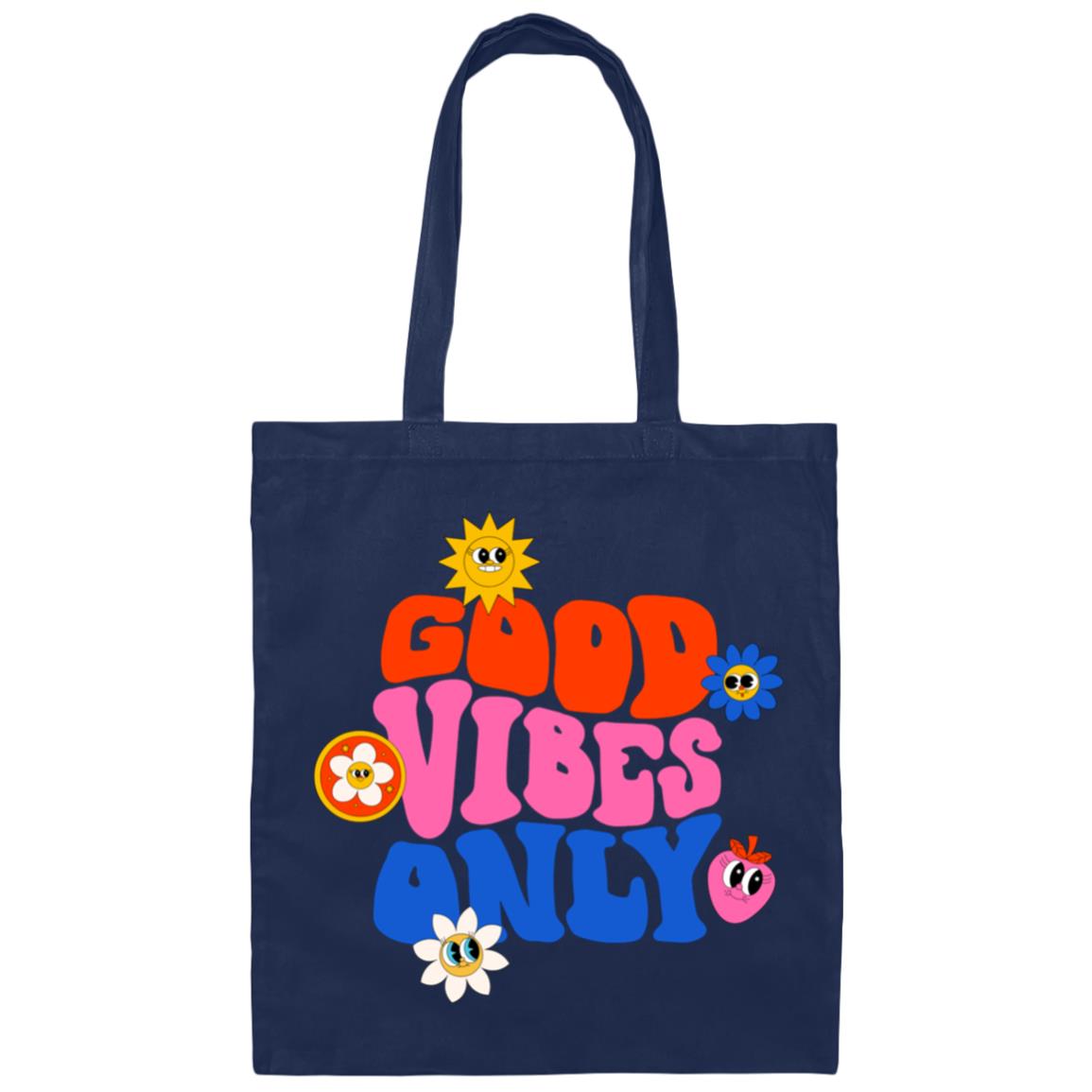 Good Vibes Canvas Tote Bag