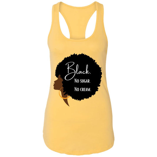 Cream Ladies Racerback Tank