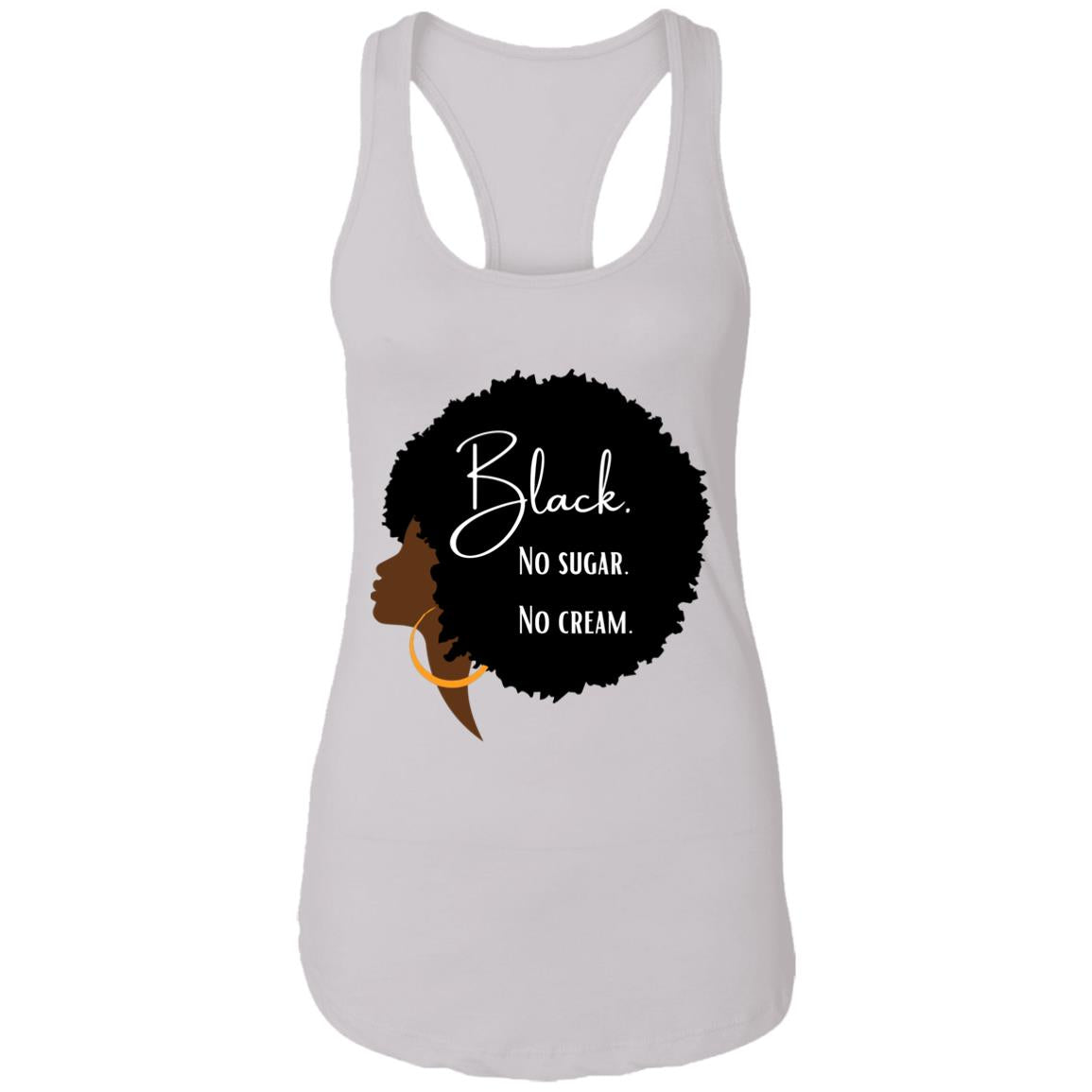 Cream Ladies Racerback Tank