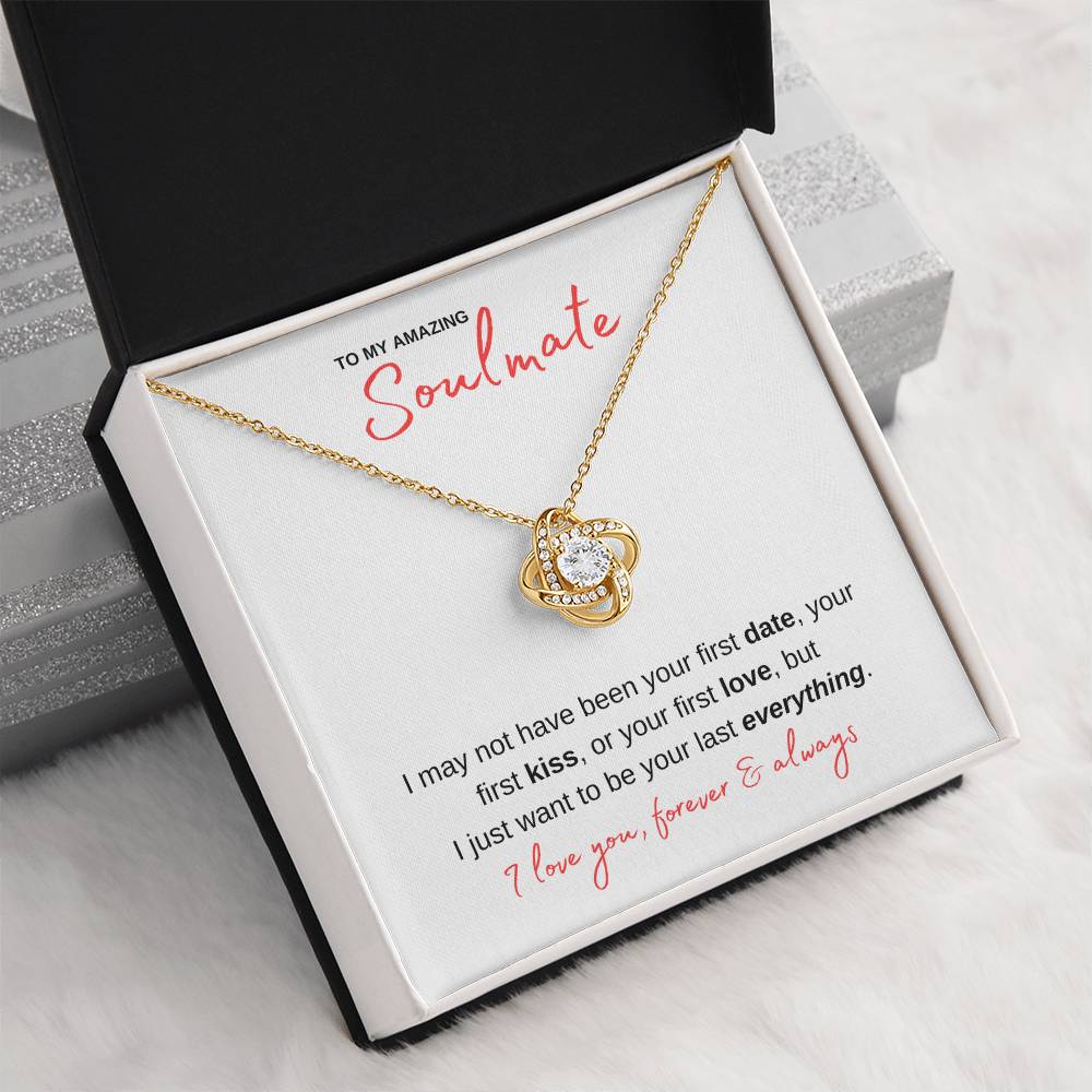 I Want To Be Your Everything - Soulmate | Love Knot Necklace