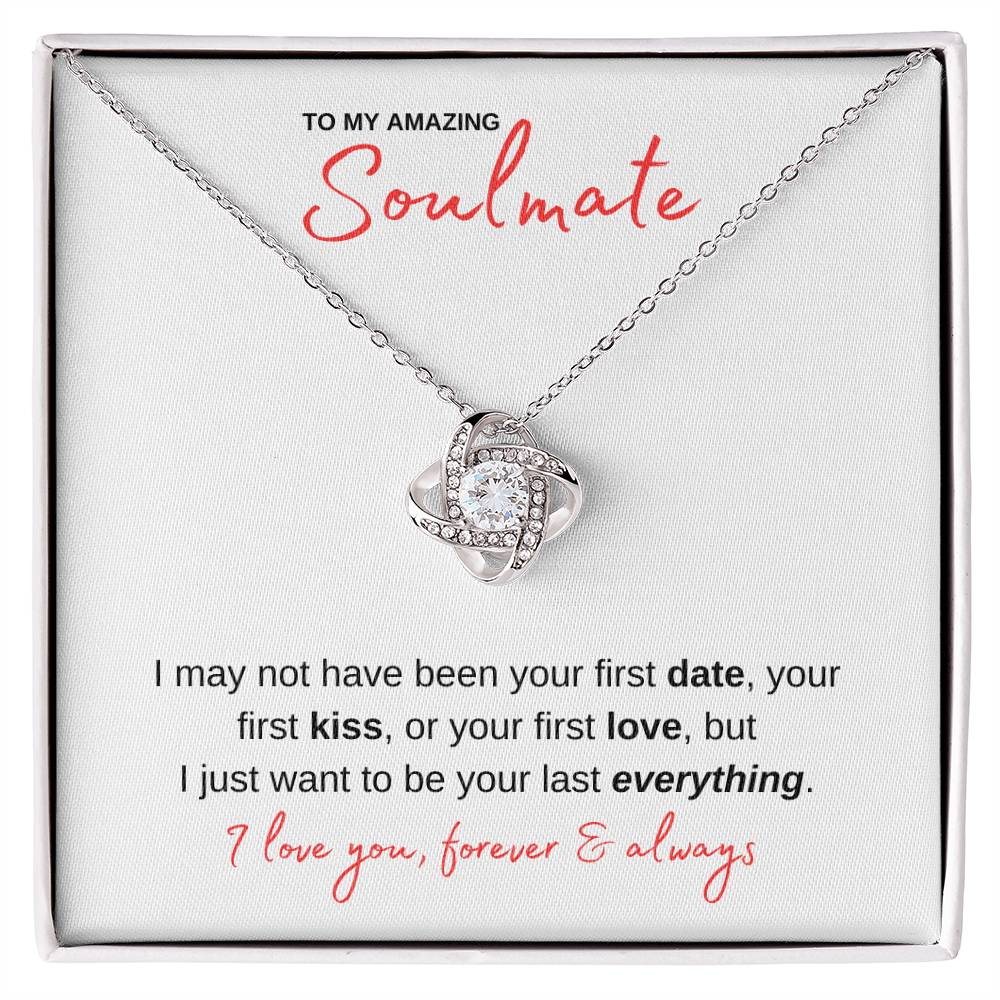 I Want To Be Your Everything - Soulmate | Love Knot Necklace