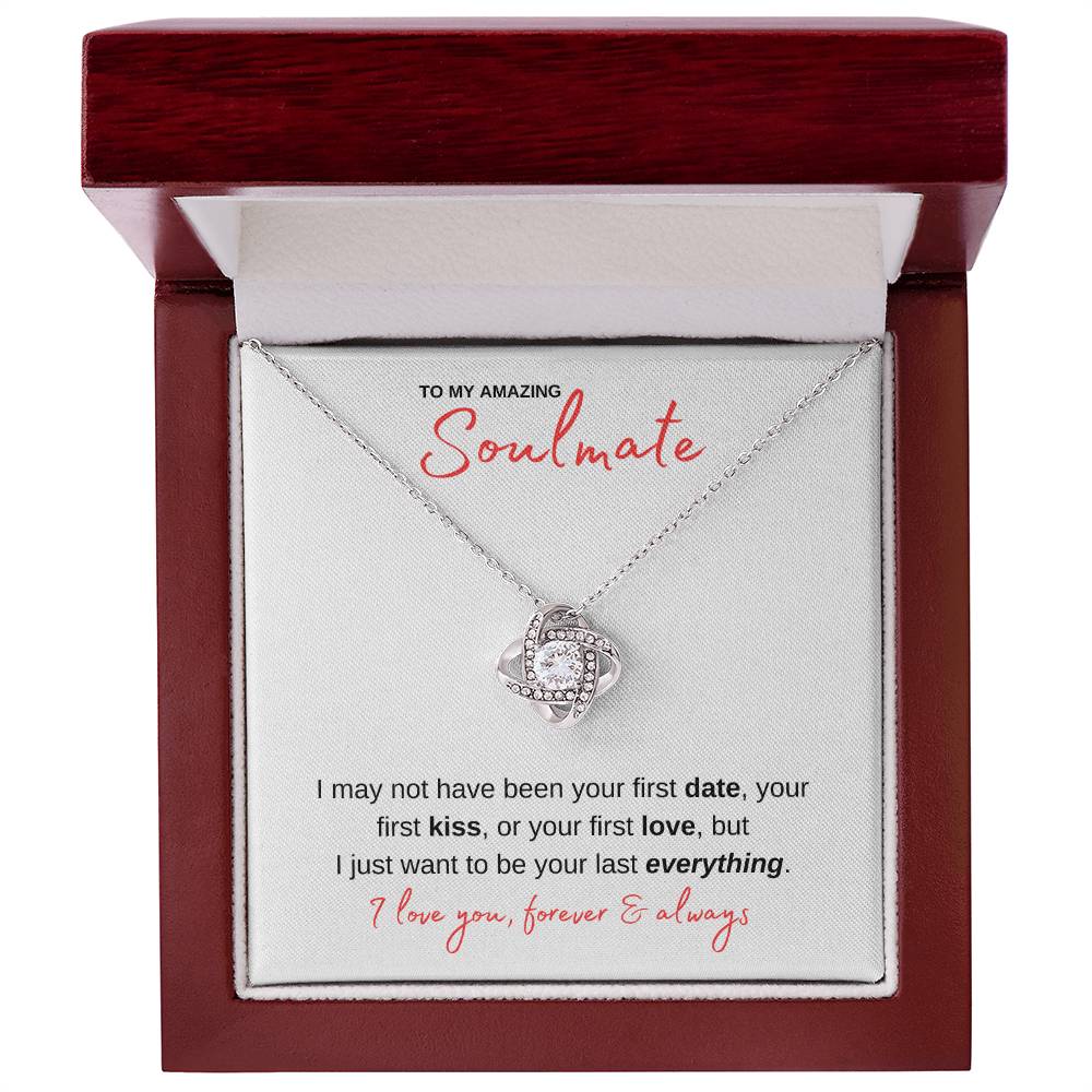 I Want To Be Your Everything - Soulmate | Love Knot Necklace