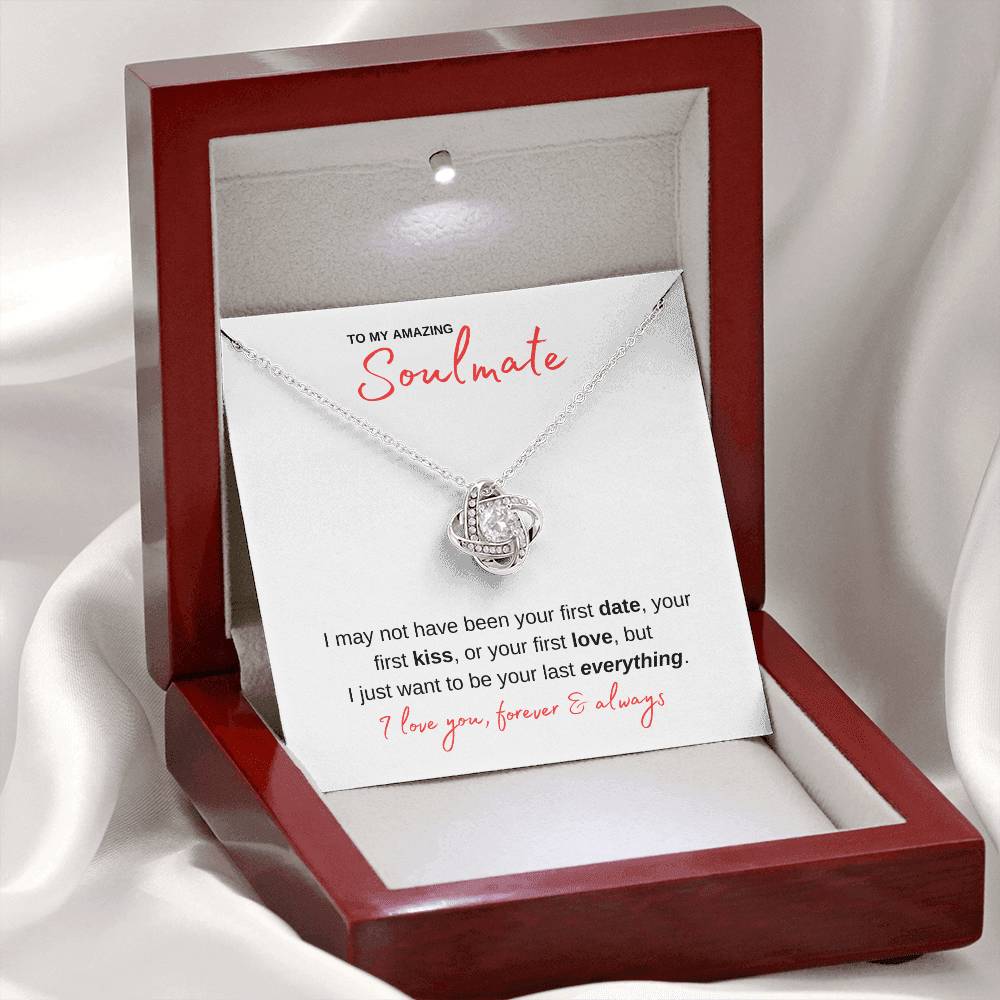 I Want To Be Your Everything - Soulmate | Love Knot Necklace