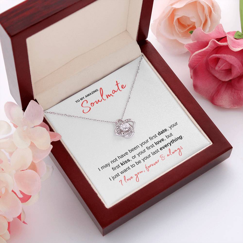 I Want To Be Your Everything - Soulmate | Love Knot Necklace