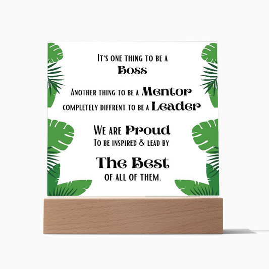 Acrylic Plaque